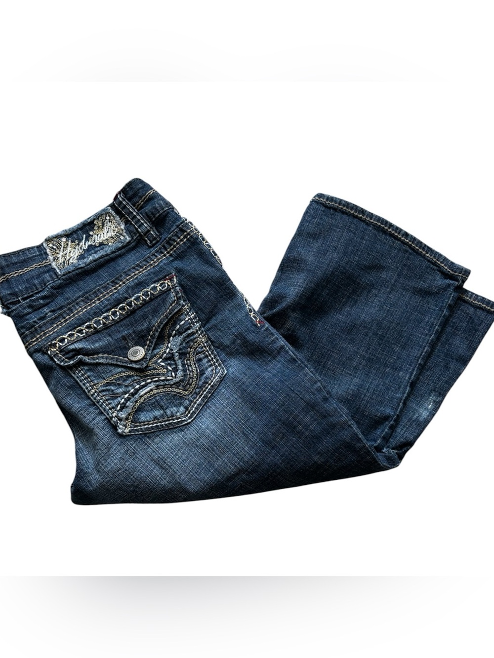 Hydraulic Dark Wash Women's Capris